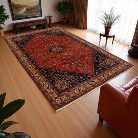   Tapis iranien Abadeh 202x310 tapis persan fait main pour le salon