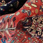 Tapis iranien Abadeh 202x310 tapis persan fait main pour le salon