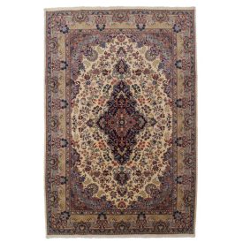   Tapis iranien Abadeh 197x293 tapis persan fait main pour le salon