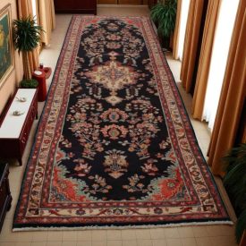 Tapis de couloir Hamadan 109x403 Tapis persan de couloir