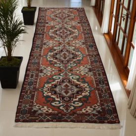 Tapis de couloir Quchan 88x349 Tapis persan de couloir