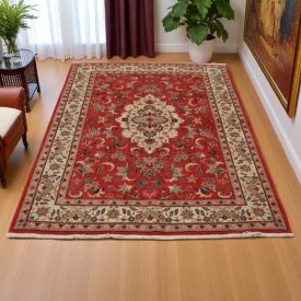 Tapis iranien Yazd 139x200 Tapis persan fait main 