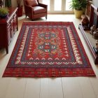 Tapis persan Quchan 143x198 tapis iranien fait main pour le salon