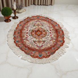 Tapis rond Tabriz 97x152 tapis persan fait main
