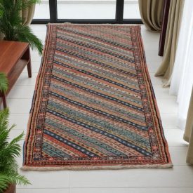 Tapis de couloir Heriz 75x190 Tapis persan de couloir