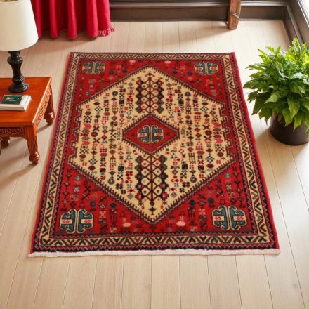 Tapis persan Abadeh 80x133 Tapis nomade iranien fait main 