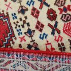 Tapis persan Abadeh 80x133 Tapis nomade iranien fait main 