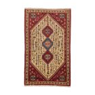 Tapis persan Abadeh 74x123 Tapis nomade iranien fait main 