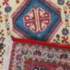 Tapis persan Abadeh 74x123 Tapis nomade iranien fait main 