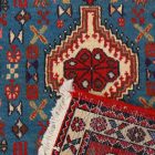 Tapis persan Abadeh 74x123 Tapis nomade iranien fait main 