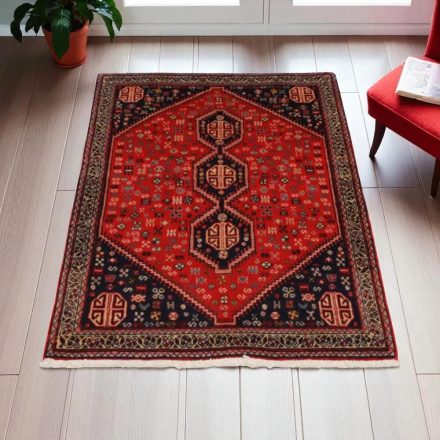 Tapis persan Abadeh 75x122 Tapis nomade iranien fait main 