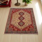 Tapis persan Abadeh 76x124 Tapis nomade iranien fait main 
