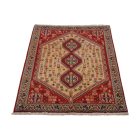 Tapis persan Abadeh 76x124 Tapis nomade iranien fait main 