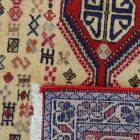 Tapis persan Abadeh 76x124 Tapis nomade iranien fait main 