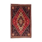 Tapis persan Abadeh 74x120 Tapis nomade iranien fait main 
