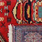 Tapis persan Abadeh 74x120 Tapis nomade iranien fait main 