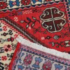 Tapis persan Abadeh 73x119 Tapis nomade iranien fait main 