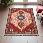 Tapis persan Abadeh 77x124 Tapis nomade iranien fait main 