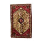 Tapis persan Abadeh 79x126 Tapis nomade iranien fait main 