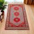Tapis persan Abadeh 64x143 Tapis nomade iranien fait main 