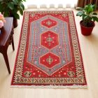 Tapis persan Abadeh 67x138 Tapis nomade iranien fait main 
