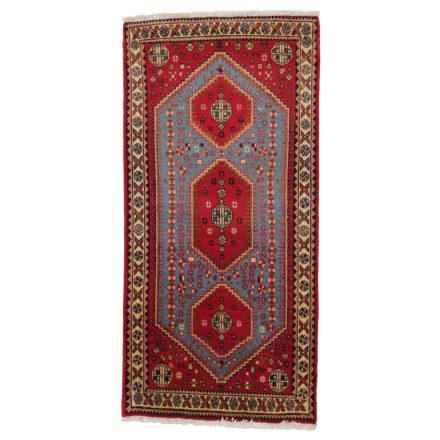 Tapis persan Abadeh 67x138 Tapis nomade iranien fait main 