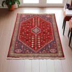 Tapis persan Abadeh 78x127 Tapis nomade iranien fait main 