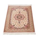 Tapis de soie 61x93 tapis persan noué à la main [price]
