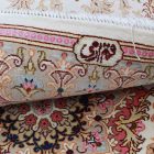 Tapis de soie 61x93 tapis persan noué à la main [price]