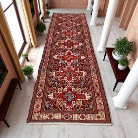 Tapis de couloir Sumak 90x399 tapis kilim de couloir