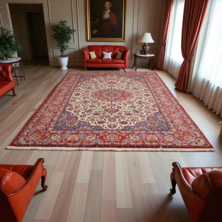 Grand tapis Ispahan 268x360 tapis persan fait main