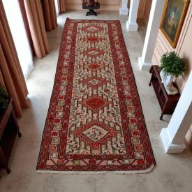   Tapis de couloir Kilim sumak 73x282 Tapis kilim iranien tissé à la main