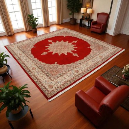 Grand tapis Moud 246x248 tapis persan fait main pour le salon