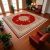 Grand tapis Moud 246x248 tapis persan fait main pour le salon