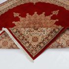 Grand tapis Moud 246x248 tapis persan fait main pour le salon