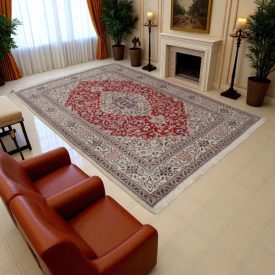 Tapis Nain 199x295 tapis persan fait main pour le salon