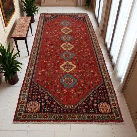 Tapis de couloir Abadeh 101x298 tapis persan fait main pour le couloir