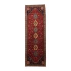 Tapis de couloir Abadeh 101x298 tapis persan fait main pour le couloir