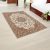 Tapis acrylique à motif Kerman - beige 140x200