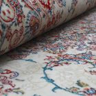 Tapis rond beige Medalion 100x100 tapis persan acrylique