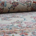 Tapis rond beige Medalion 100x100 tapis persan acrylique