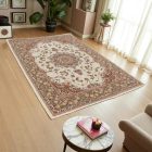 Tapis acrylique à motif Kerman - beige 160x230
