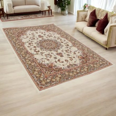 Tapis Persan beige MAHI 160x230 tapis salon en acrylique de haute qualité