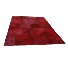 Tapis design violet Patchwork 165x222 tapis de salon