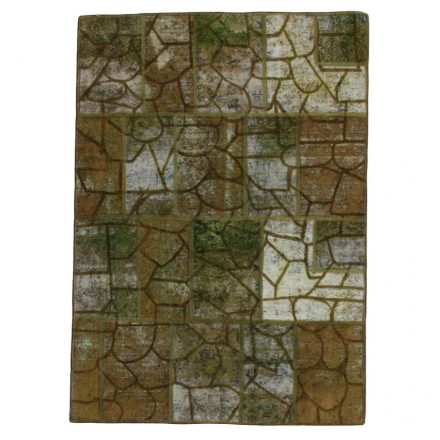 Tapis design vert Patchwork 171x240 tapis de salon