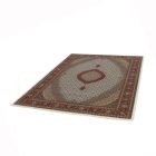 Tapis acrylique à motif Mahi - beige 140x200