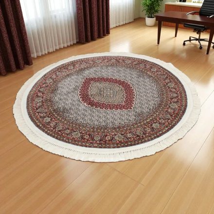 Tapis rond à motif Mahi - beige 150x150