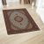 Tapis acrylique à motif Mahi - beige 80x120