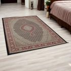 Tapis acrylique à motif Mahi - bleu foncé 140x200