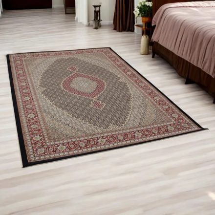 Tapis Persan bleu foncé MAHI 140x200 tapis de qualité en acrylique